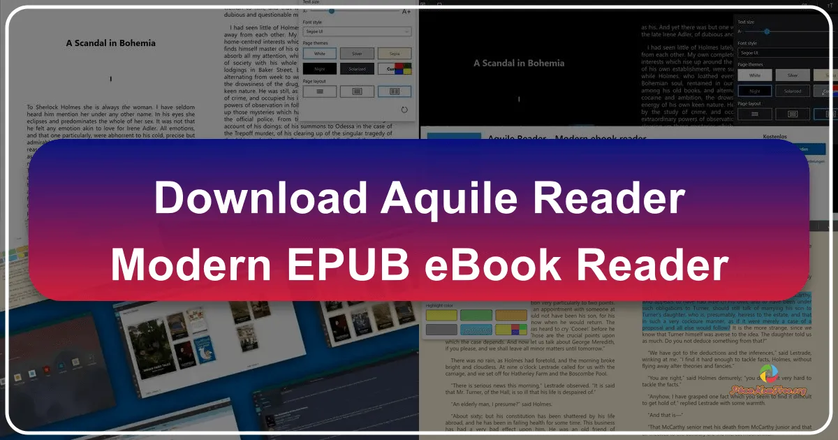 Aquile Reader: A Modern EPUB eBook Reader for Windows