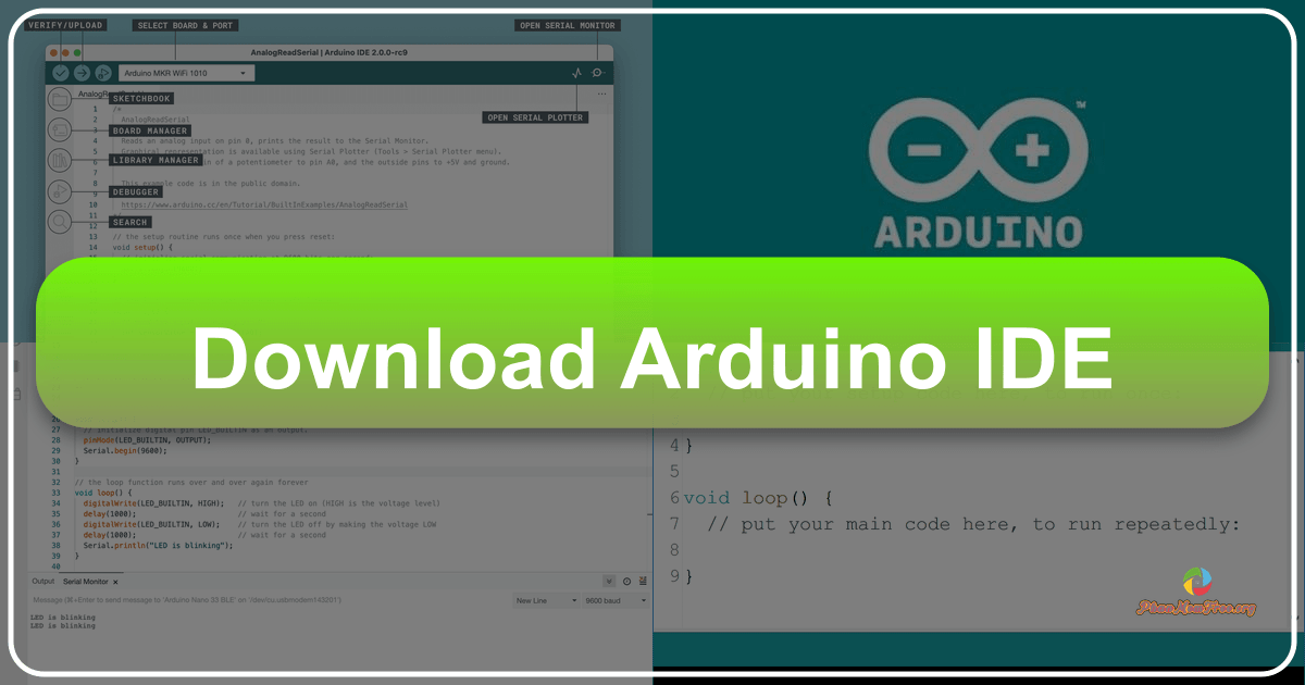 Discover the Arduino IDE, a beginner-friendly programming environment for microcontrollers with powerful features and community support. /images/download-arduino-ide.png