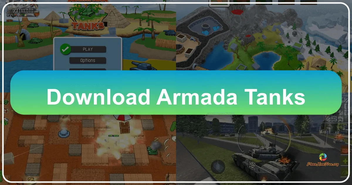 Armada Tanks: A Retro Blast of Explosive Tank Warfare