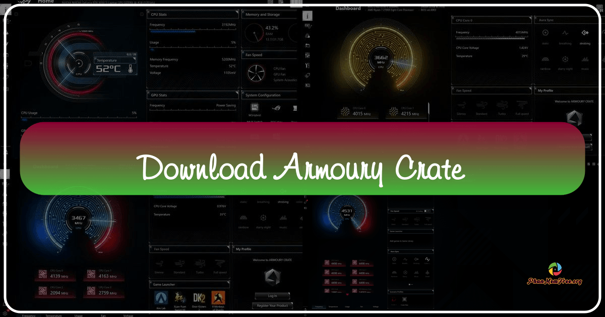 Armoury Crate: A unified software suite for managing ASUS ROG hardware and enhancing gaming experiences. /images/download-armoury-crate.png