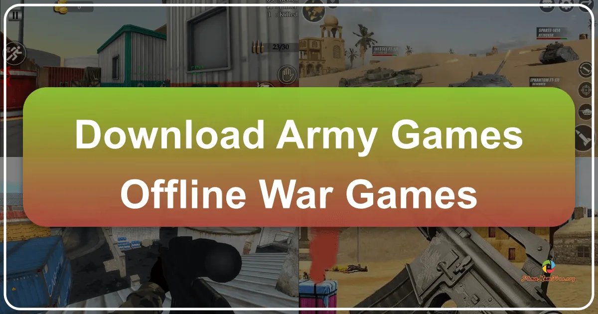 Army Games Offline: War Games – Immerse Yourself in the Thrill of Combat