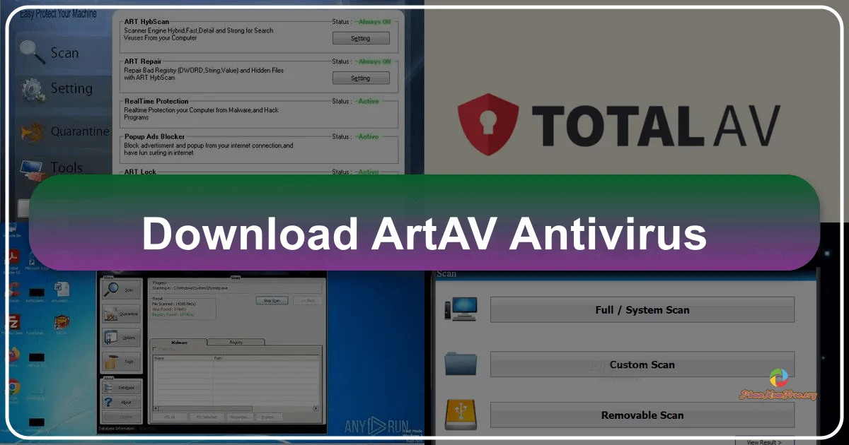 ARTAV Antivirus: Giải pháp chống virus nhỏ gọn và hiệu quả