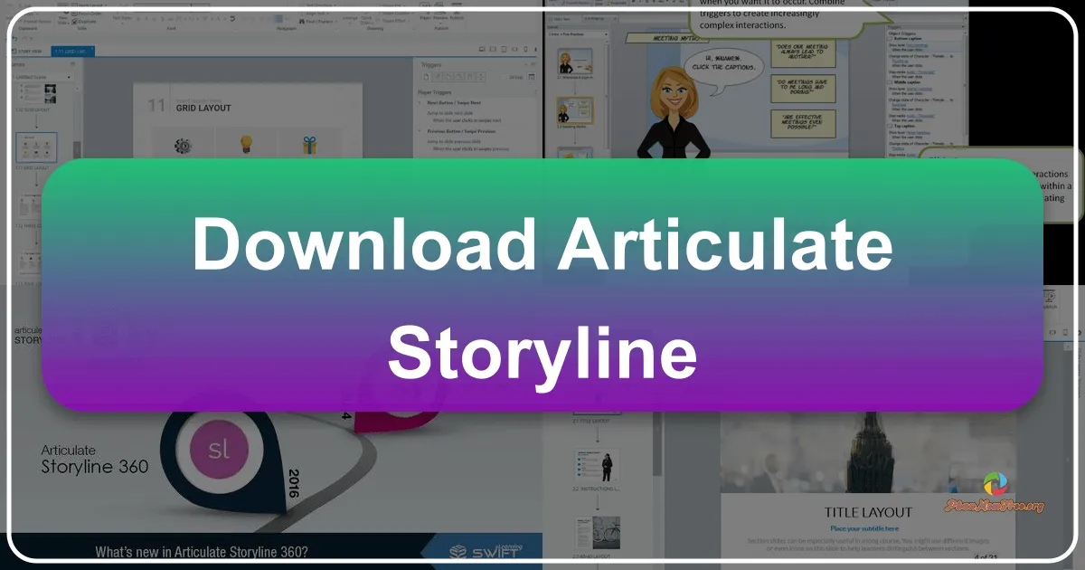 Articulate Storyline: Phần mềm tạo khóa học e-learning mạnh mẽ và dễ sử dụng