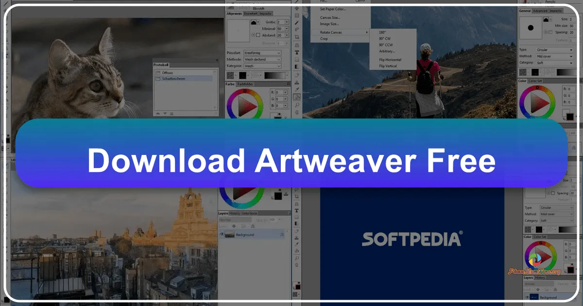 Artweaver Free: Phần mềm vẽ tranh miễn phí mạnh mẽ trên máy tính
