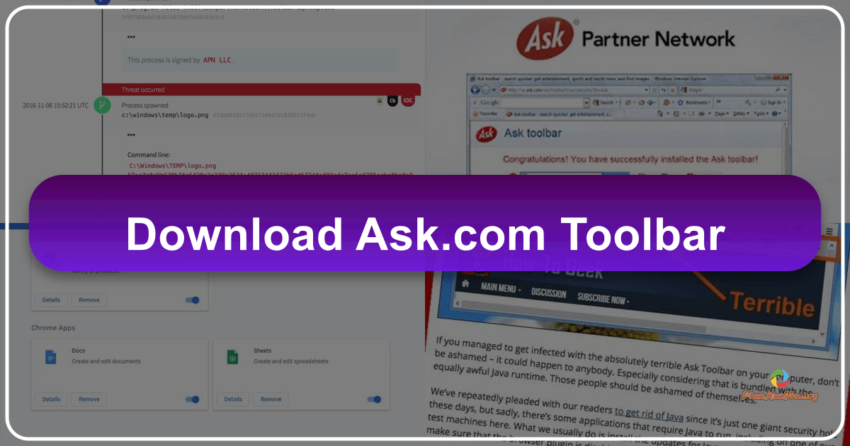 The Ask.com Toolbar: a divisive browser add-on with a tumultuous history and legacy. /images/download-askcom-toolbar.png