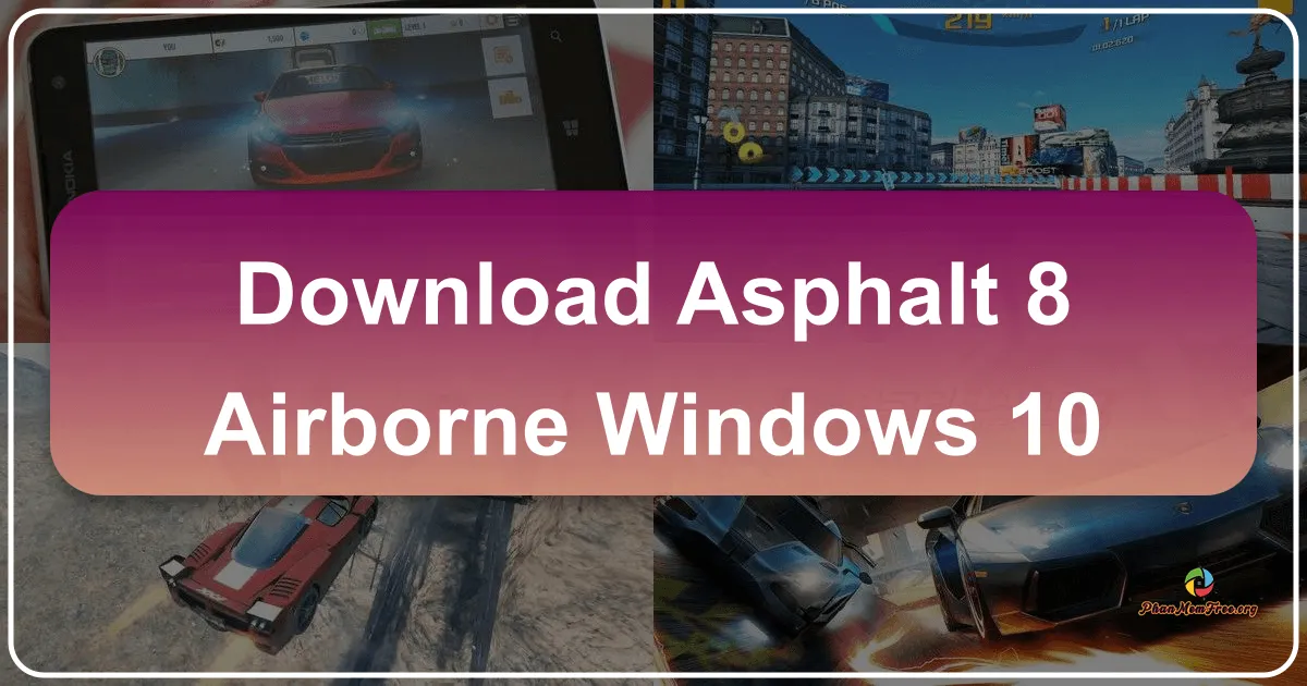 Asphalt 8: Airborne for Windows 10: A Thrilling Arcade Racing Experience