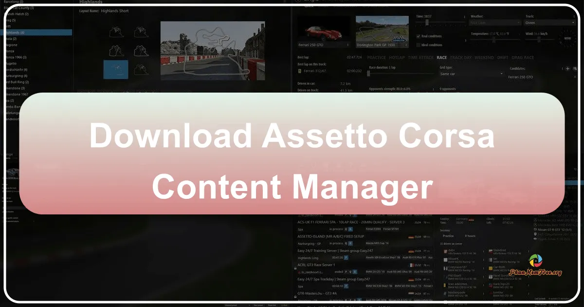 Assetto Corsa Content Manager: A Comprehensive Guide
