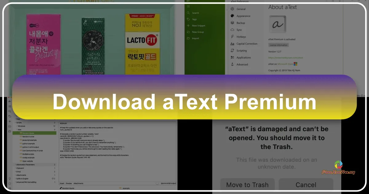 aText Premium: Elevating Productivity with Advanced Text Expansion