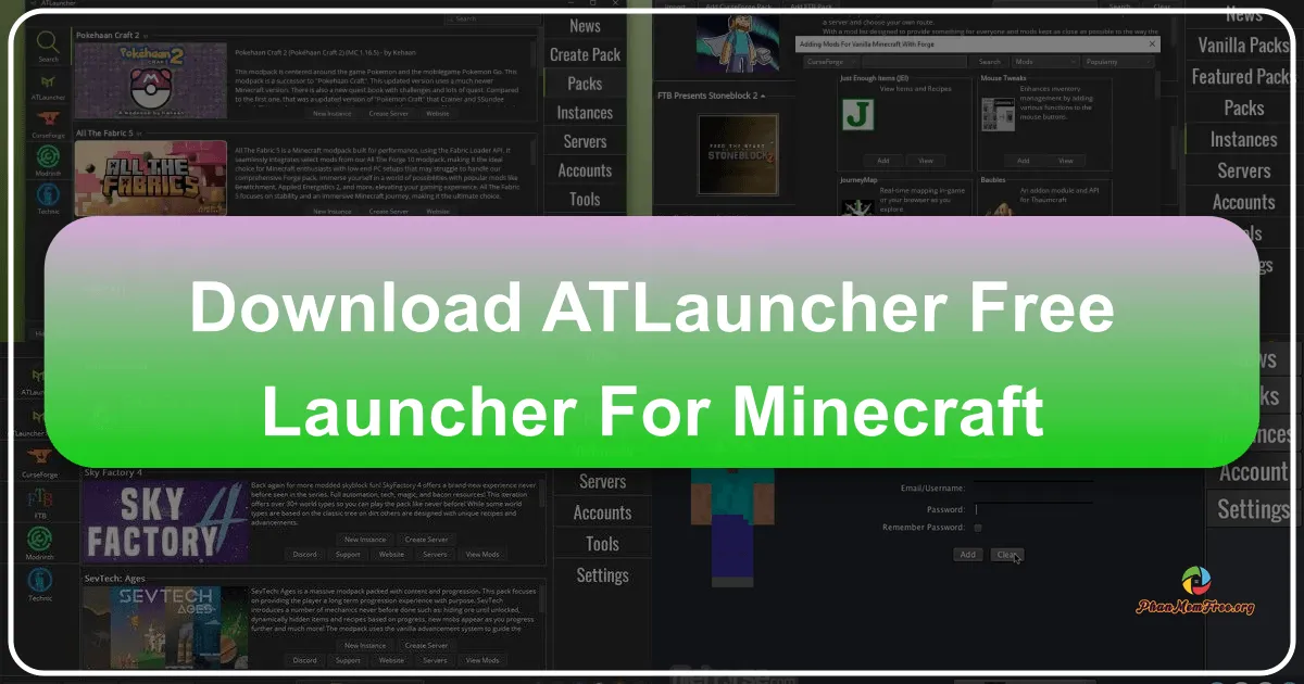 ATLauncher: A Free Launcher for Minecraft