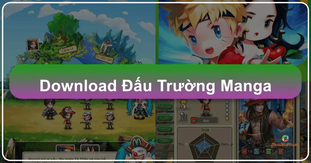 Đấu Trường Manga – Nơi Huyền Thoại Hội Tụ trong Tựa Game Thẻ Bài Chiến Thuật Đỉnh Cao