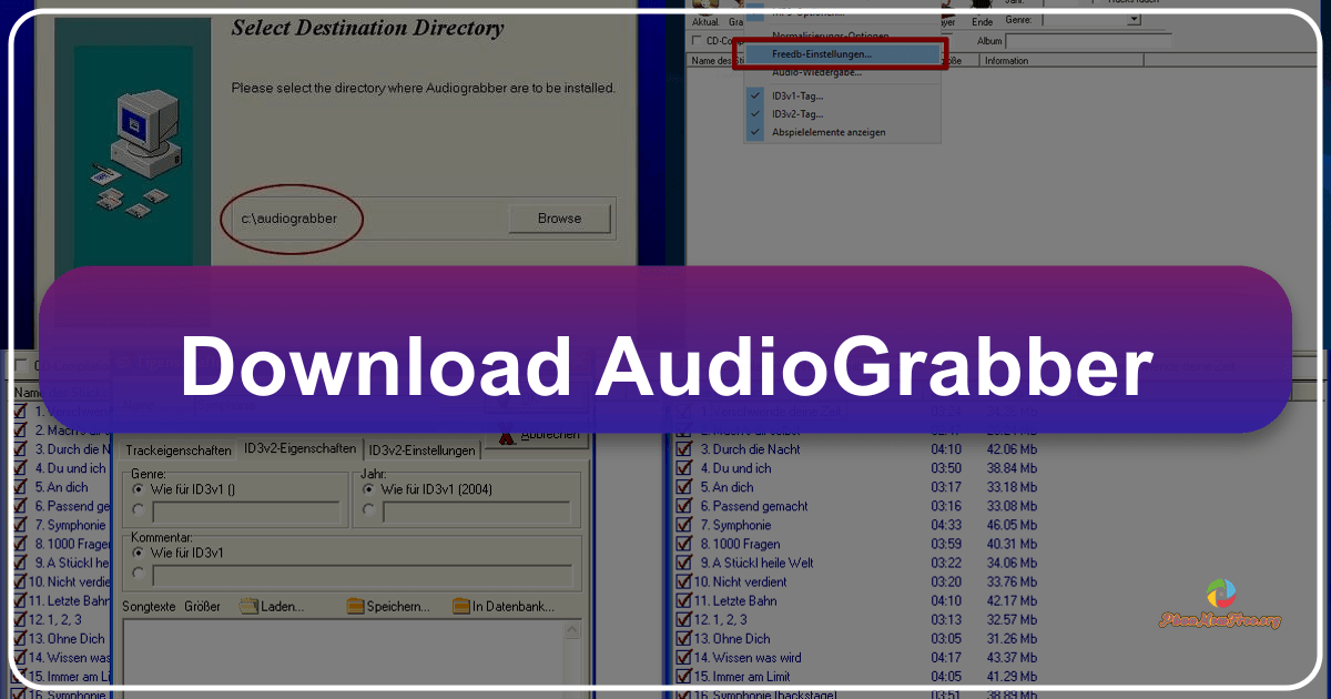 AudioGrabber: A free tool to extract audio from CDs, tapes, and computer playback with ease and versatility. /images/download-audiograbber.png