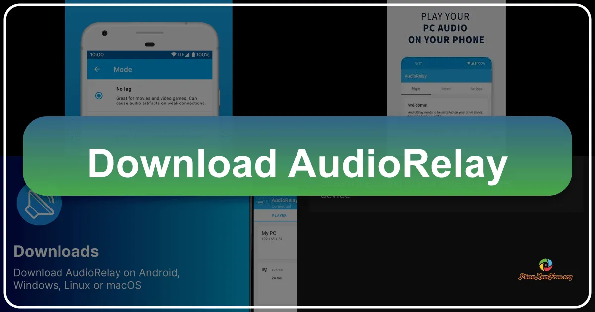 AudioRelay: Seamless Audio Streaming Between Your Devices