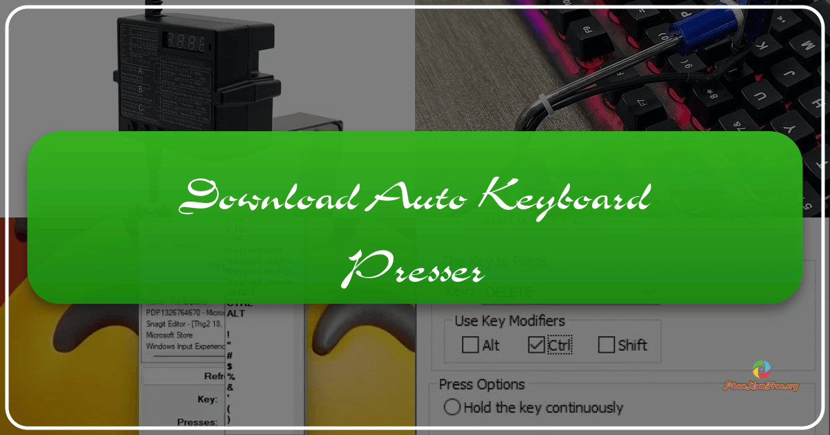Auto Keyboard Presser is a free utility for automating repetitive keyboard inputs on Windows systems easily. /images/download-auto-keyboard-presser.png