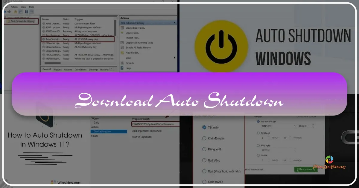 Auto Shutdown: Phần mềm hẹn giờ tắt máy tiện lợi 