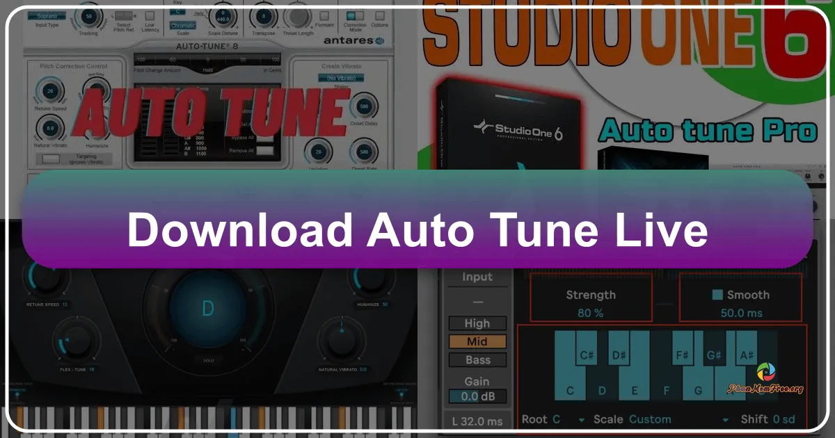 Auto-Tune Live: Phần mềm chỉnh sửa giọng hát chuyên nghiệp thời gian thực