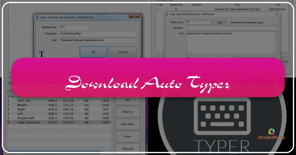 Auto Typer: Automating Keyboard Input for Enhanced Efficiency