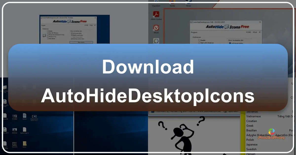 AutoHideDesktopIcons: A Comprehensive Guide to Hiding Desktop Icons on Windows