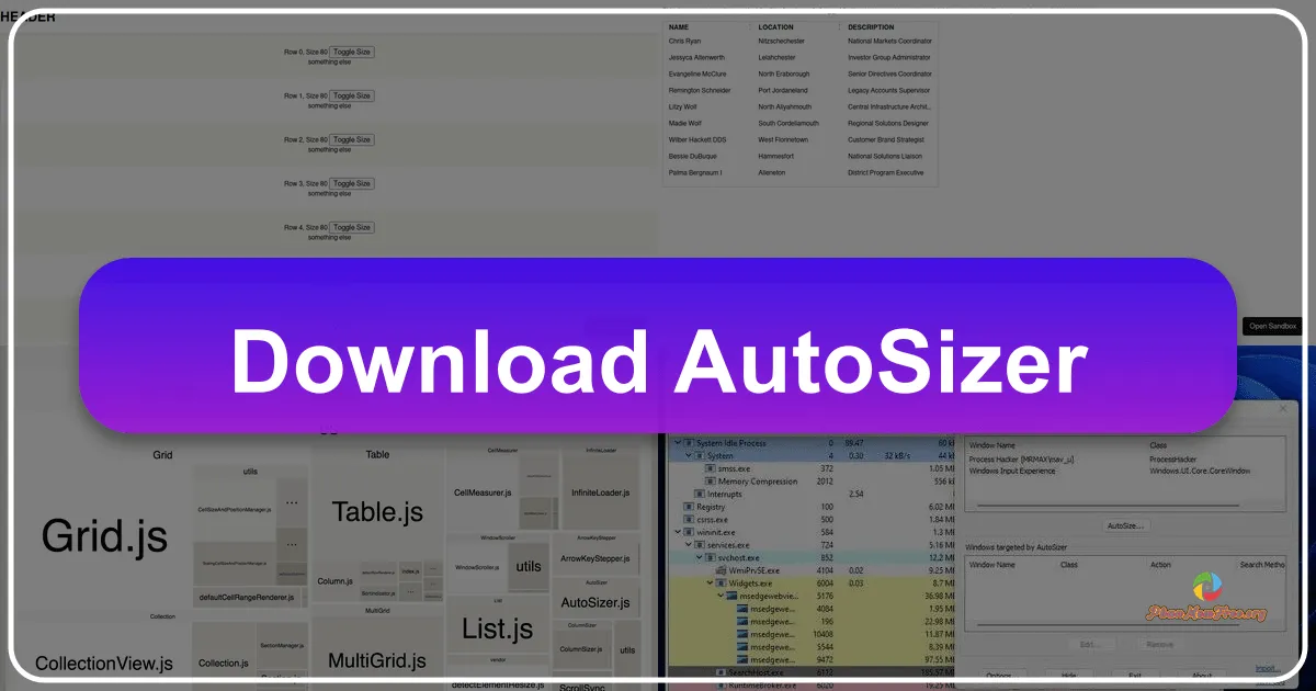 AutoSizer: A Windows Utility for Effortless Window Resizing