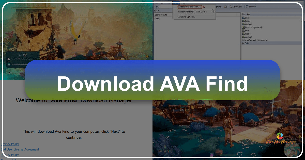 Ava Find: A simple, yet outdated file search tool with efficient capabilities and notable limitations. /images/download-ava-find.png