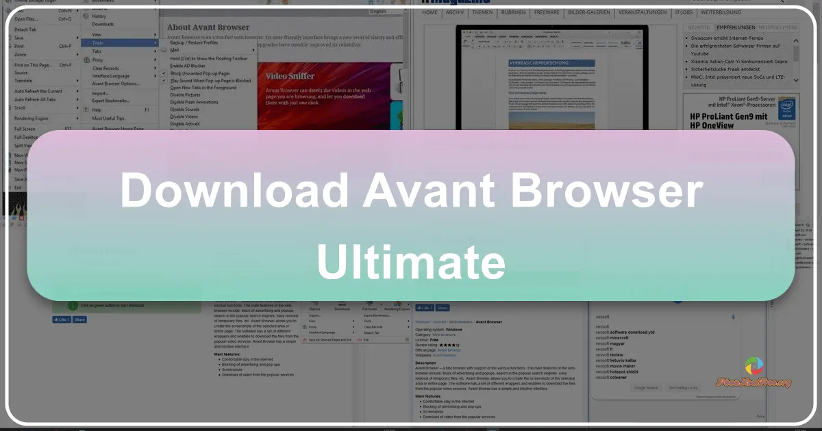 Avant Browser Ultimate: A Comprehensive Review