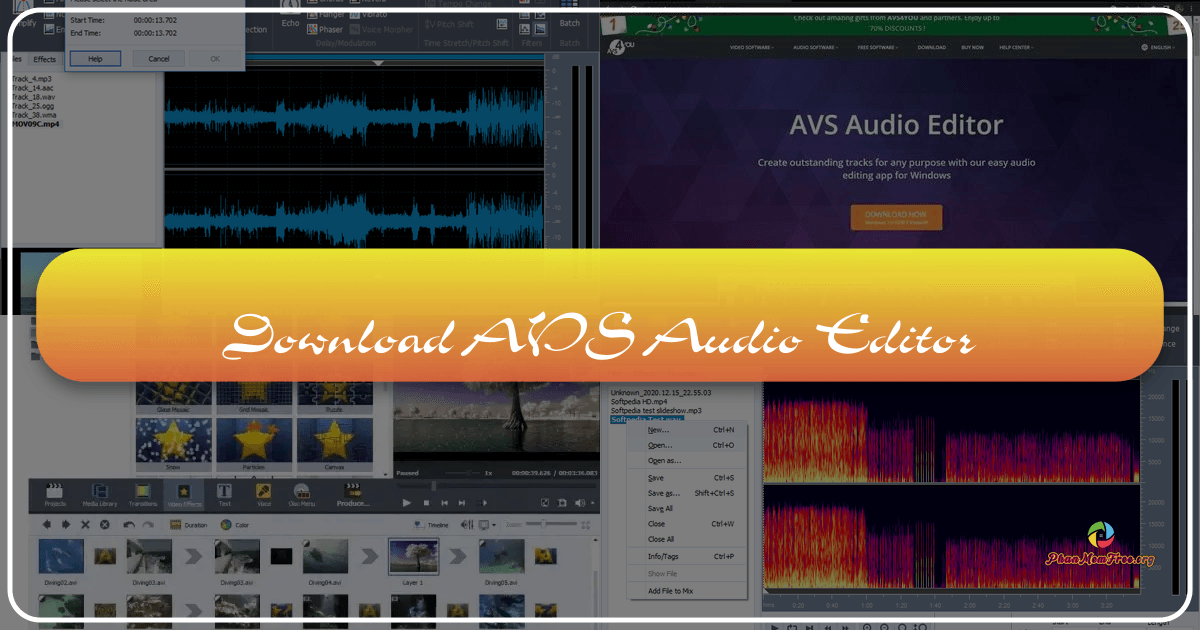 AVS Audio Editor review: user-friendly software for audio editing with various features and functionalities for different user levels. /images/download-avs-audio-editor.png