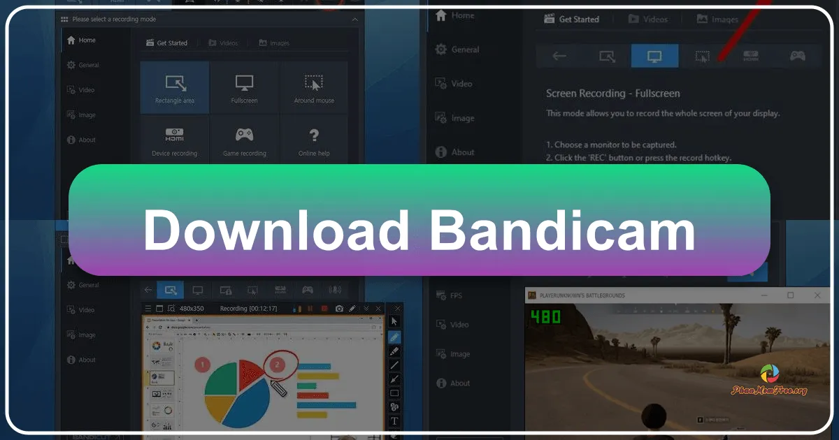 Bandicam: Phần mềm quay video màn hình đa năng và hiệu quả
