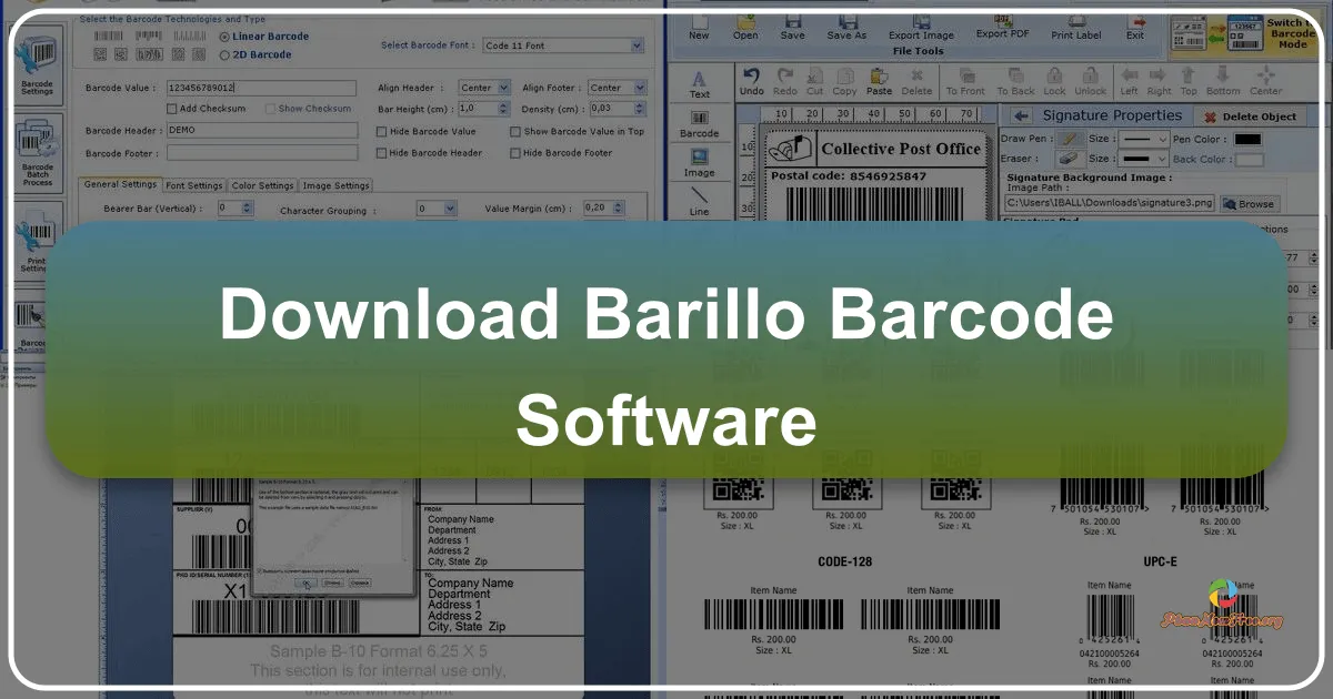 Barillo Barcode Software: Your Free Solution for Efficient Barcode Generation