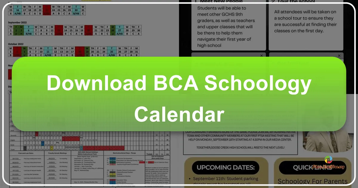 BCA Schoology Calendar+: A Streamlined Assignment Management Tool for Students