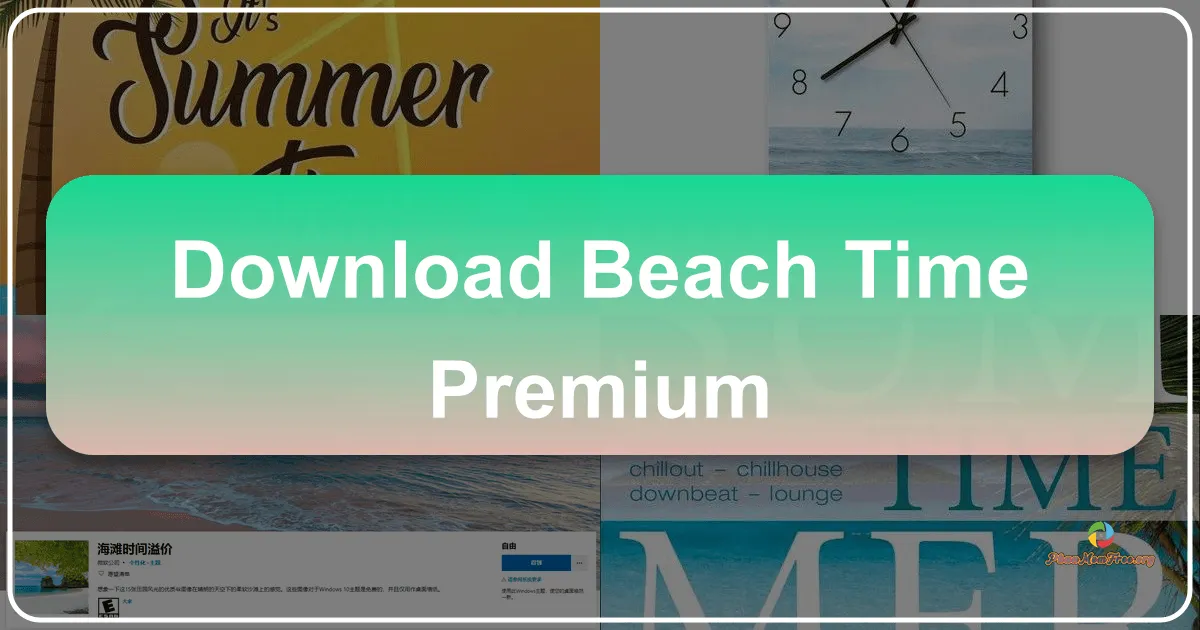 Beach Time PREMIUM: A Windows 10 Theme That Transports You to Paradise