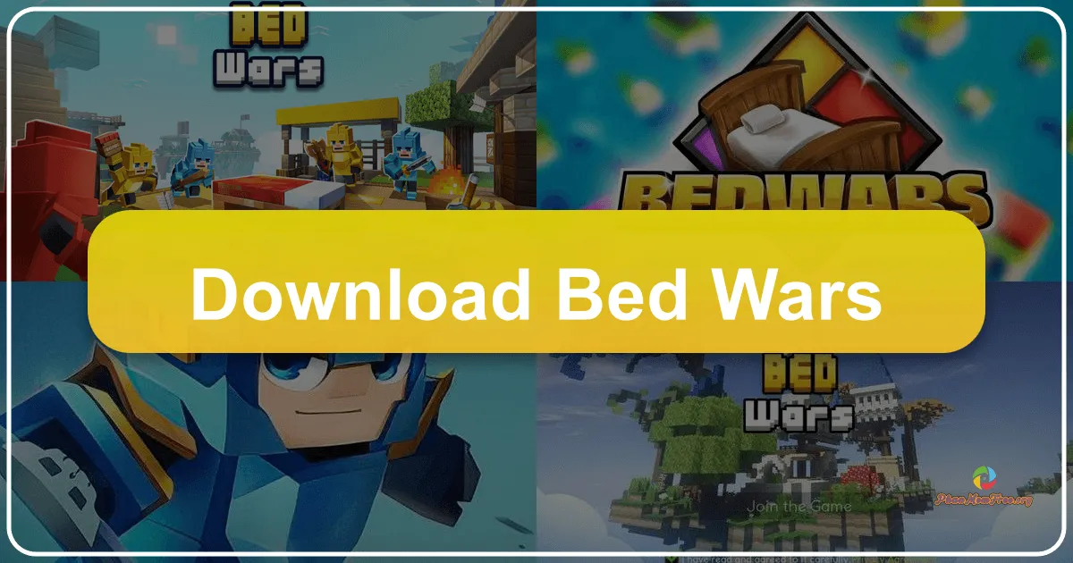 Bed Wars: Cuộc Chiến Giường Ngủ Trên Thế Giới Khối Hộp