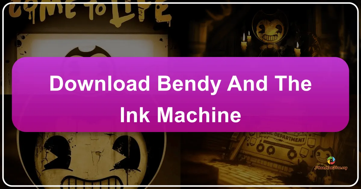 Bendy and the Ink Machine: A Descent into a Cartoonish Nightmare