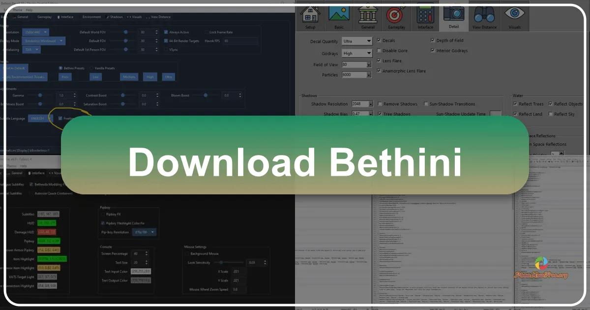 BethINI: A Comprehensive Guide to Optimizing Your Bethesda Game Experience
