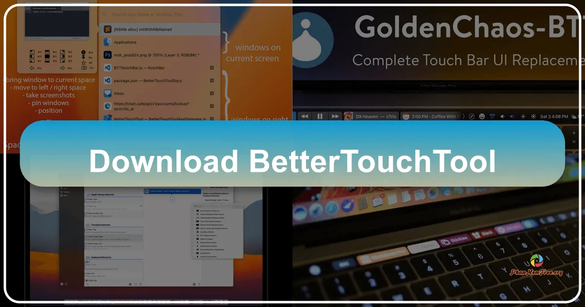 BetterTouchTool: Unleashing the Power of Your Mac's Gestures