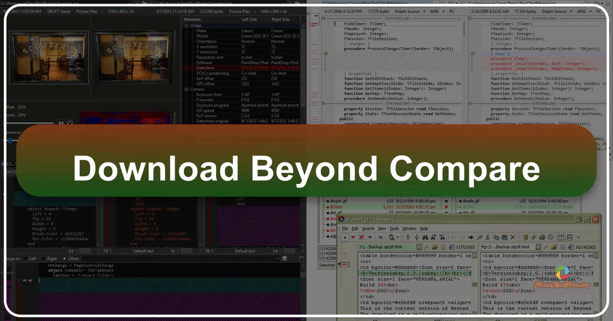 Beyond Compare: Công cụ so sánh và đồng bộ dữ liệu mạnh mẽ