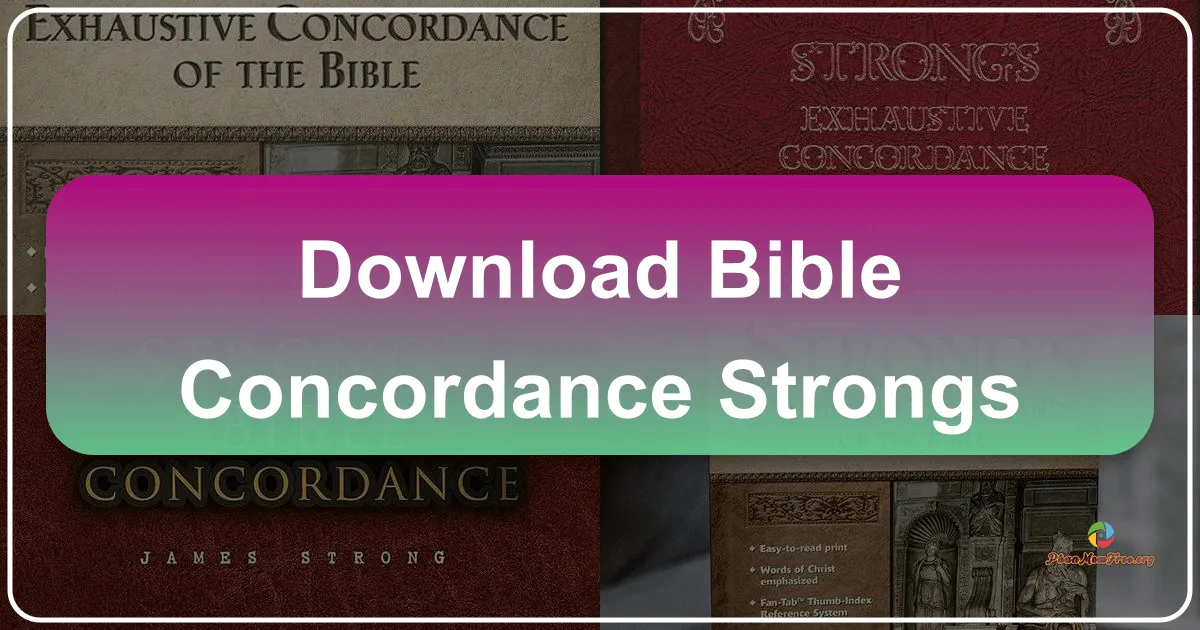 Bible Concordance - Strongs