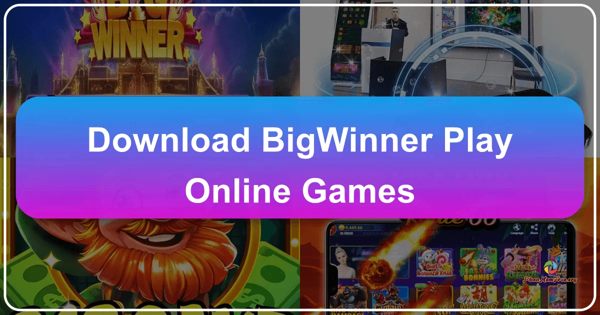 BigWinner: Play Online Games – A Thrilling Social Gaming Experience
