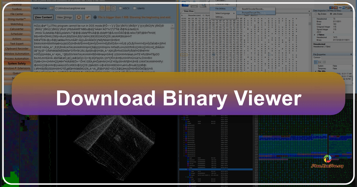 Binary Viewer: A free Windows utility for viewing binary files with advanced features and functionalities. /images/download-binary-viewer.png