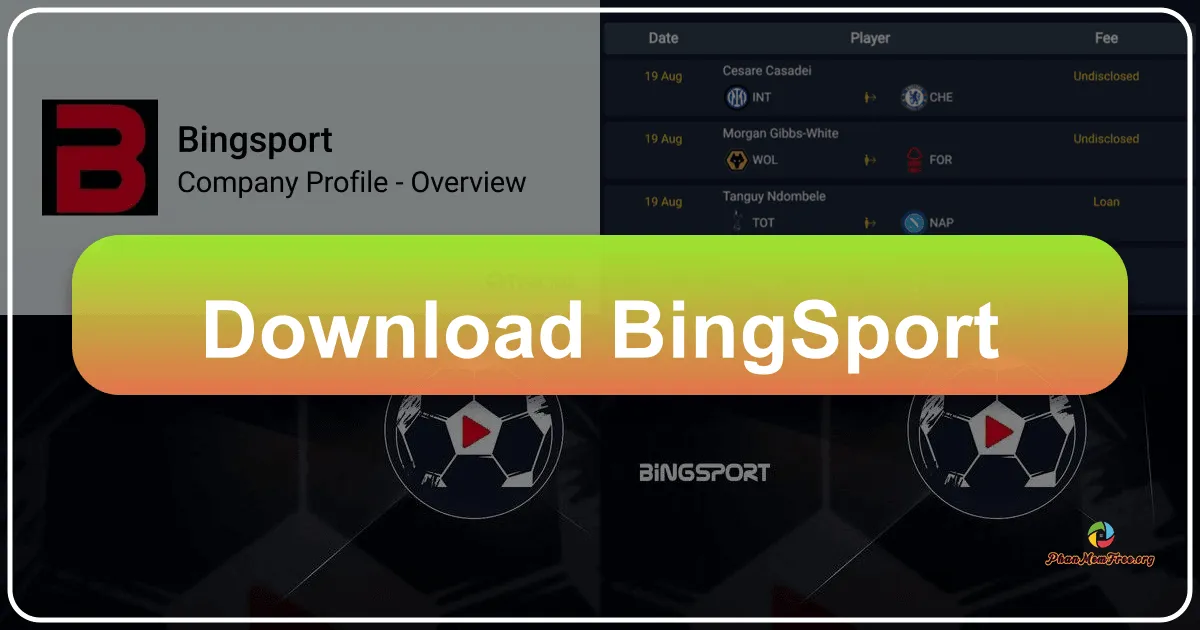BingSport: Your Mobile Companion for the World of Sports