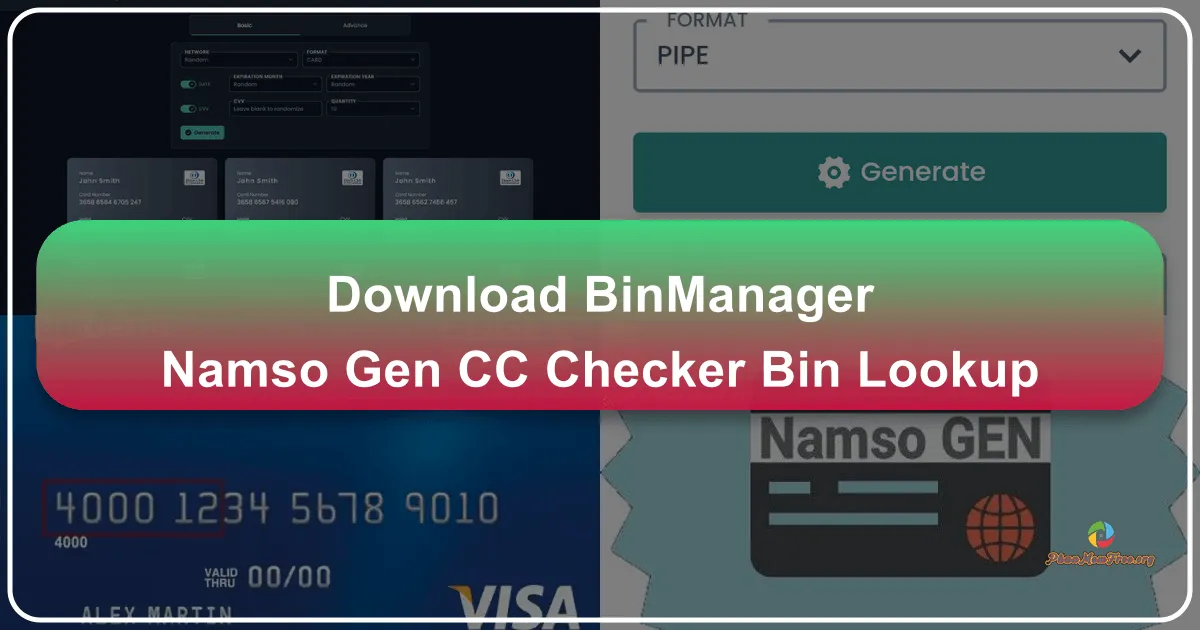 BinManager - Namso-Gen, CC Checker, Bin Lookup: A Comprehensive Overview