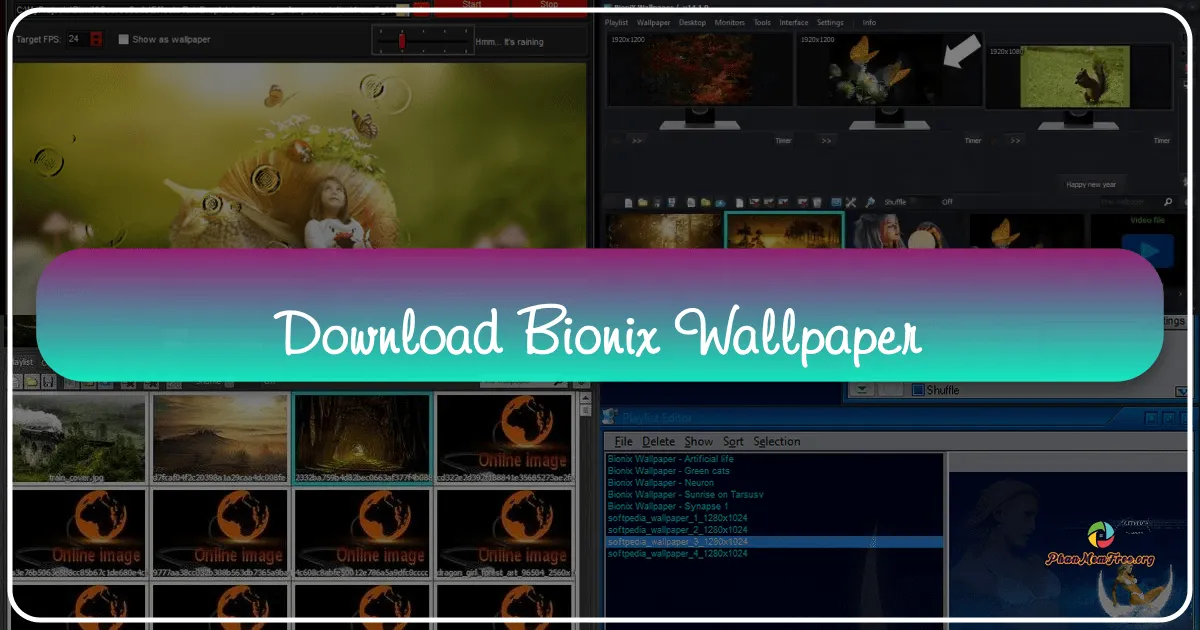 Bionix Wallpaper: Trải nghiệm hình nền động đa dạng và tùy biến cao