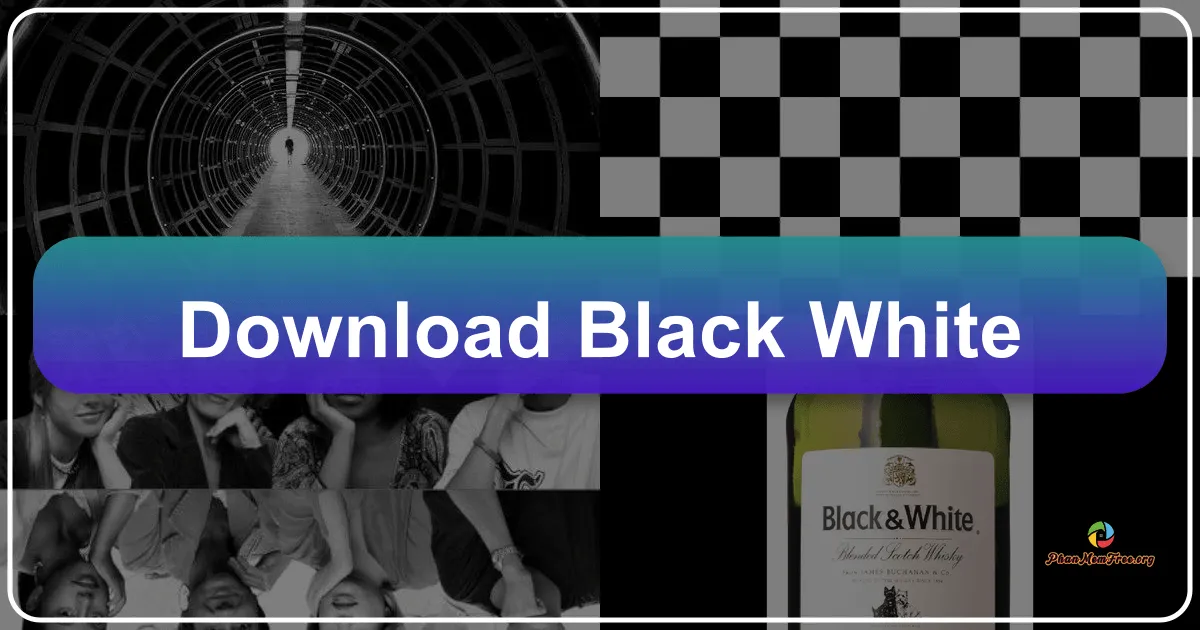 Black & White: A Dystopian Adventure in Contrasting Worlds