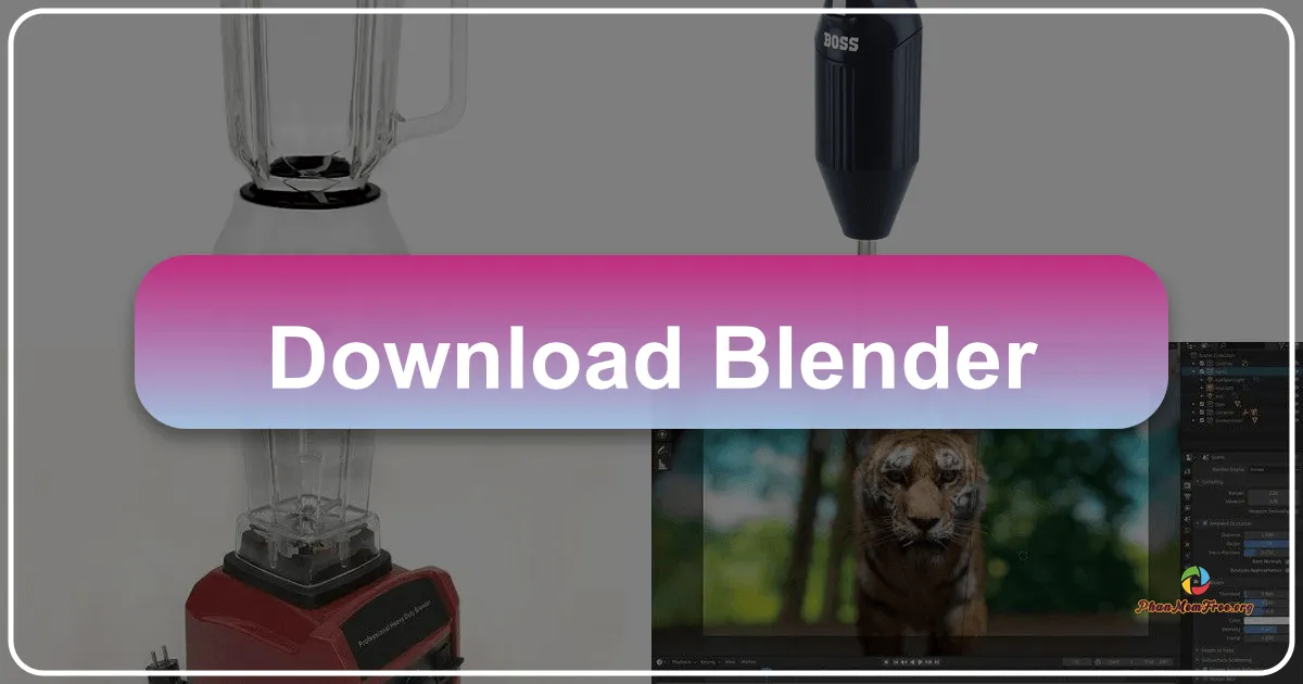 Blender: Phần mềm thiết kế 3D miễn phí mạnh mẽ và đa năng