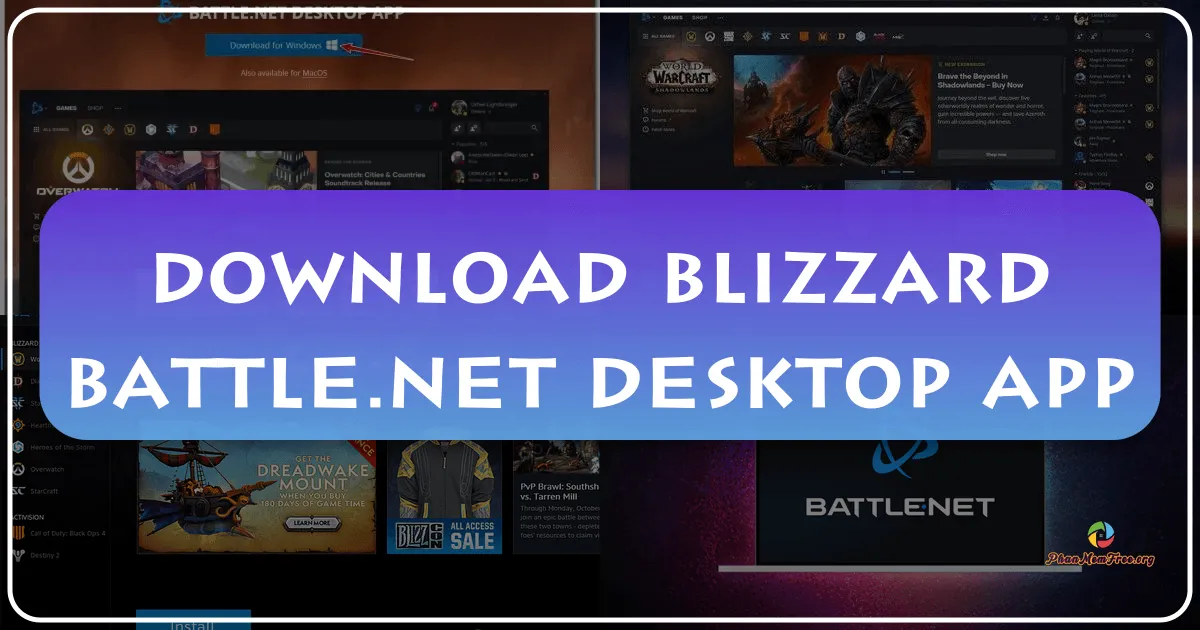 Blizzard Battle.Net Desktop App: Your Gateway to Blizzard's Gaming Universe