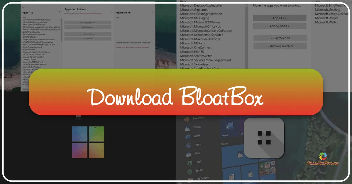 Bloatbox: A Lightweight Utility for Removing Unwanted Windows Applications