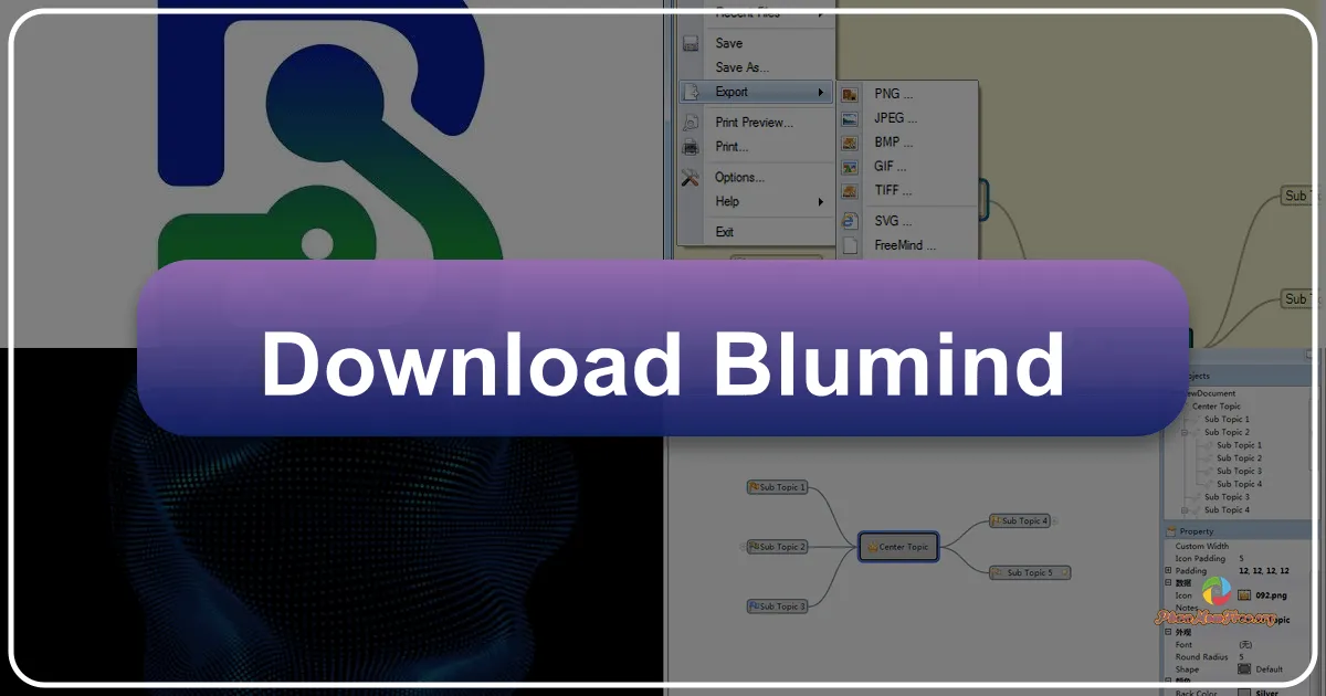 Blumind: Phần mềm vẽ sơ đồ tư duy miễn phí, mạnh mẽ và dễ sử dụng