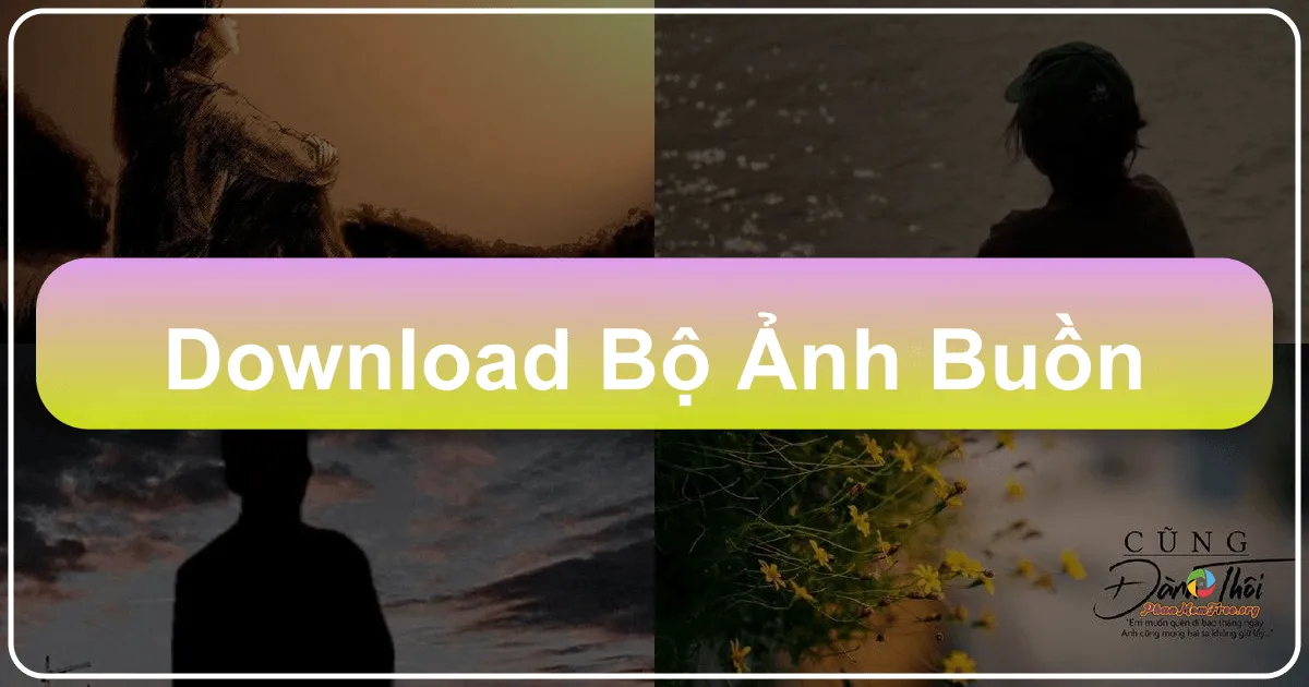 Bộ Ảnh Buồn: Khi Tâm Trạng Ngập Tràn U Sầu