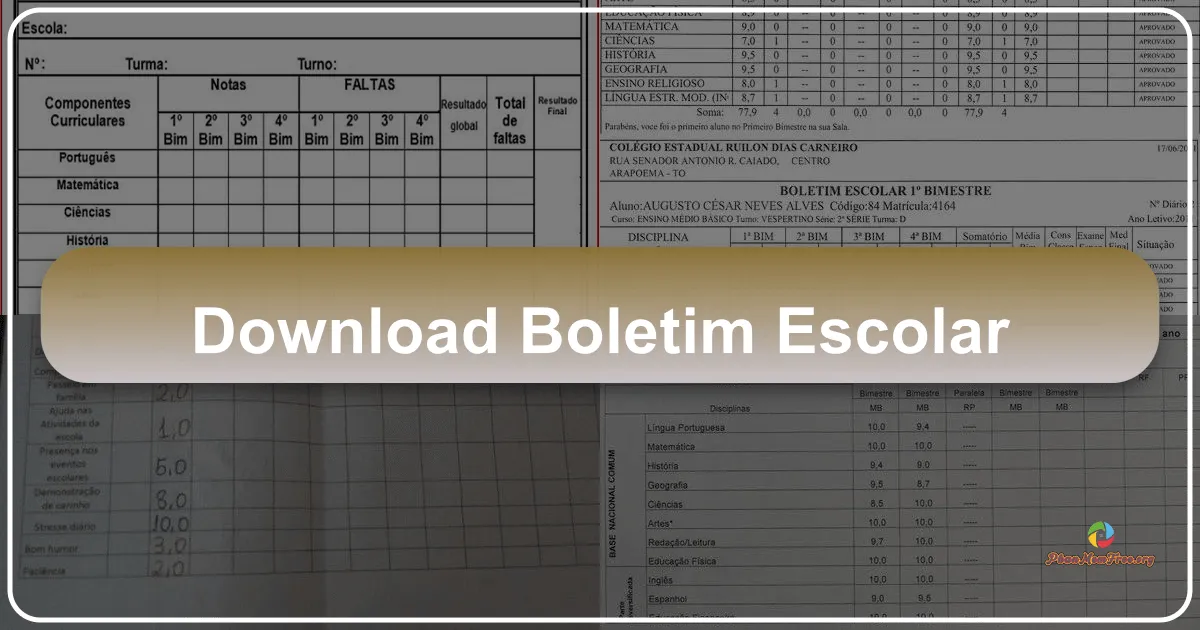 Boletim Escolar: Streamlining Access to Student Grades