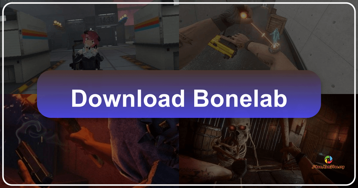 BONELAB offers a refined VR experience with improved physics, customization, and sandbox mode for immersive gameplay. /images/download-bonelab.png