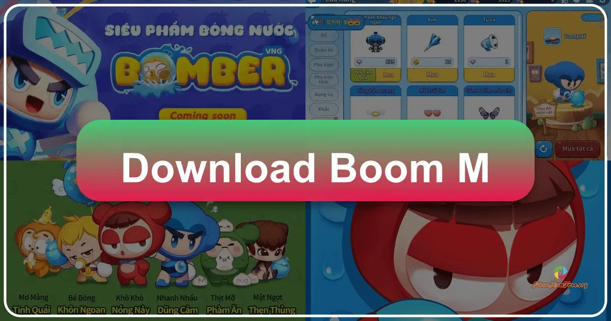 Boom M: Trở lại tuổi thơ với phiên bản đặt bom hiện đại