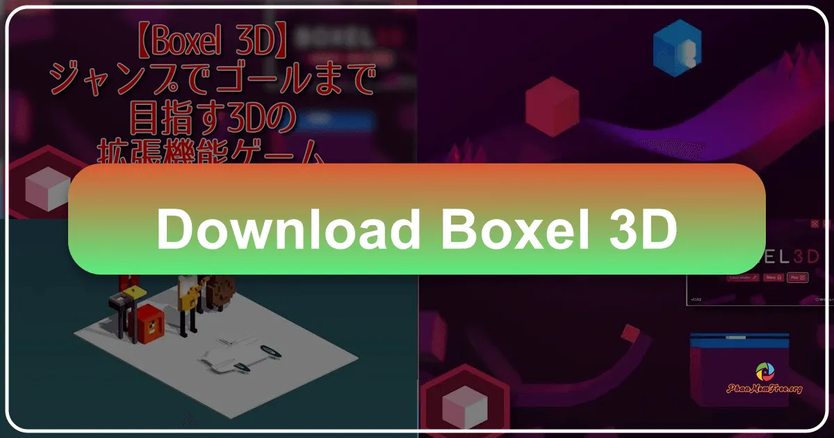 Boxel 3D: A Thrilling 3D Box-Jumping Adventure for Google Chrome